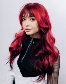 Фотодень Kawaicat. Азиатские модели красный цвет волос